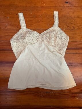 Women's Lace Camisole Slip - Cream